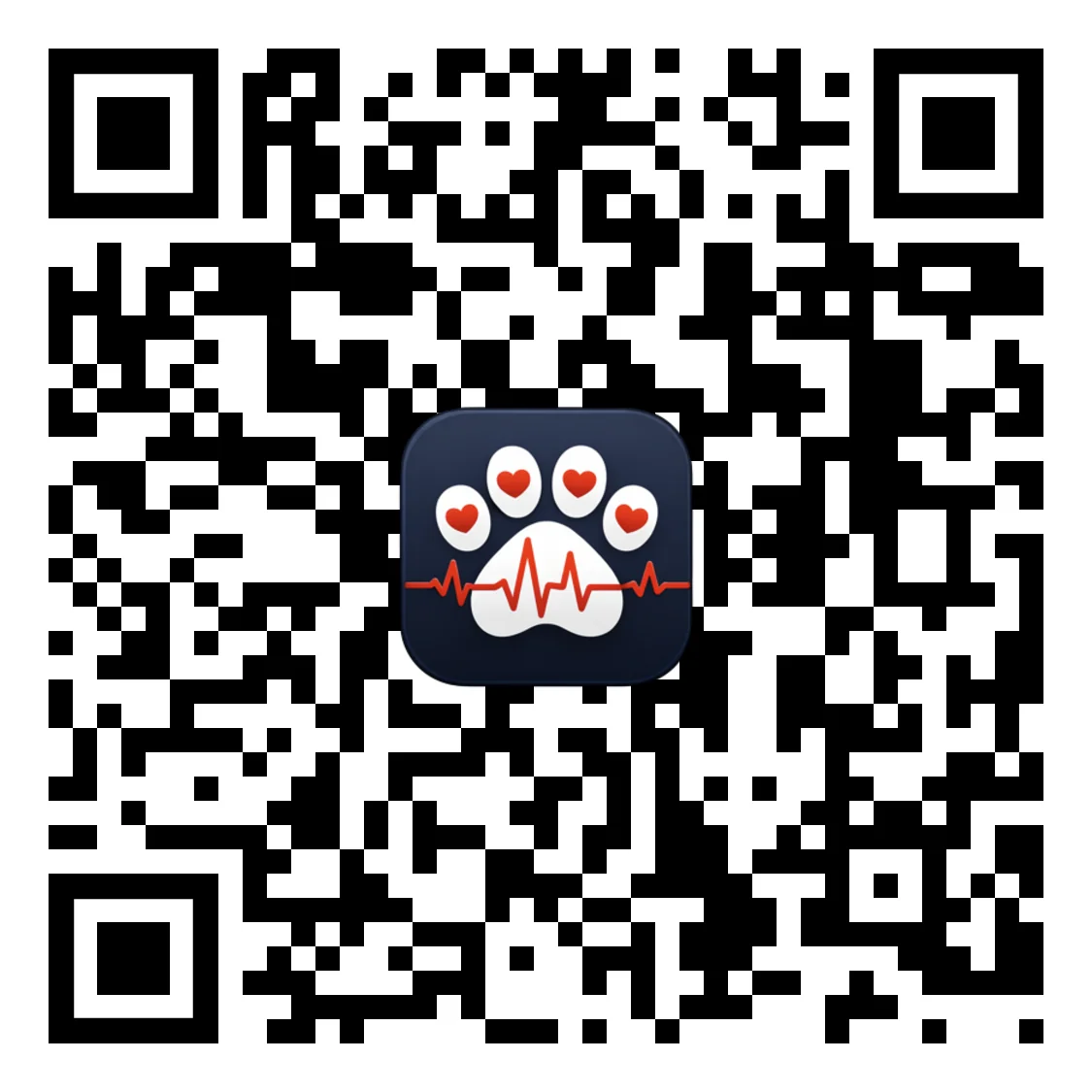 QR-Code für PawPuls im App Store